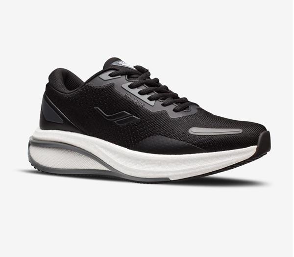 LESCON NEBULA SİYAH UNİSEX ANATOMİK KOŞU VE YÜRÜYÜŞ SPOR AYAKKABISI - Image 1