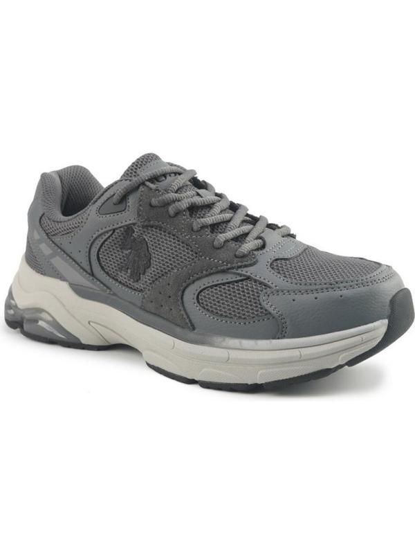 U.S.POLO ASSN JUNO 5PR GRİ YÜRÜYÜŞ & KOŞU  ANATOMİK SPOR AYAKKABISIA - Image 1