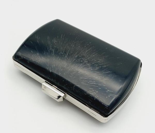 Çanta Aksesuar Abiye Çanta Kalıbı Oval Kenar Gümüş Metal - Image 1