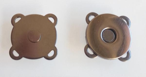 Çanta Aksesuar Füme Dikilebilir Mıknatıslı Çıtçıt - Image 1