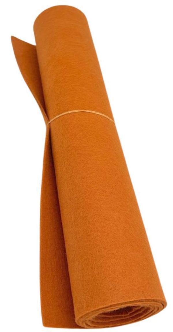 Çanta Aksesuar 3 mm Keçe Turuncu-Taba 50x40 cm - Image 1