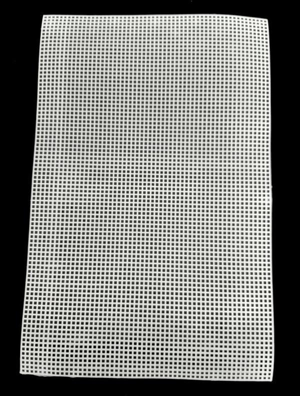 Çanta Aksesuar 50X33 Cm Beyaz Plastik Kanvas Plaka - Image 1