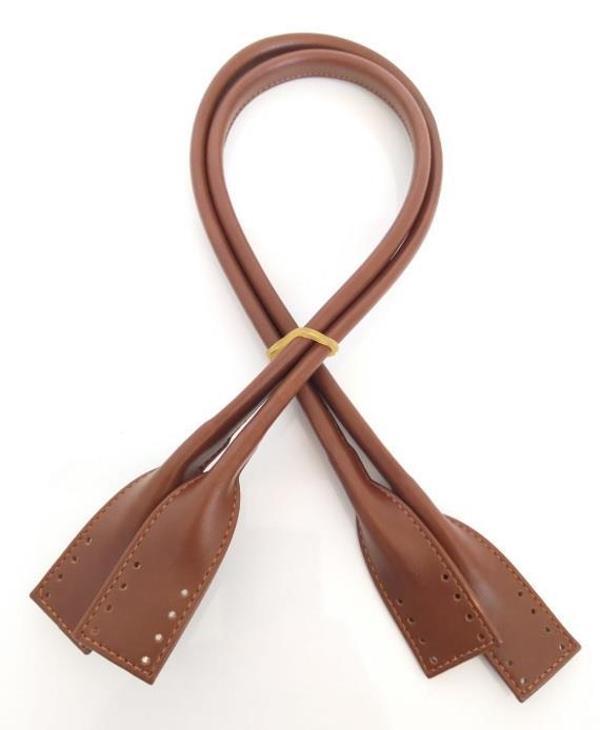 Çanta Aksesuar Suni Deri Pelikan Model Çanta Sapı Taba Renk - Image 1