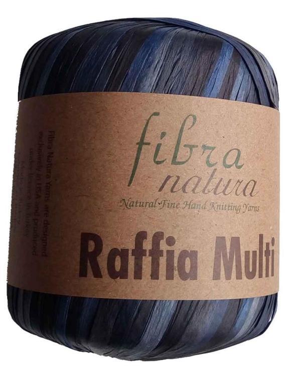 Çanta Aksesuar Himalaya Rafya Ebruli Lacivert - Image 1