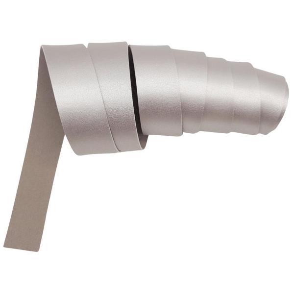 Çanta Aksesuar 3 cm Şerit Suni Deri Gümüş Renk 1 metre - Image 1