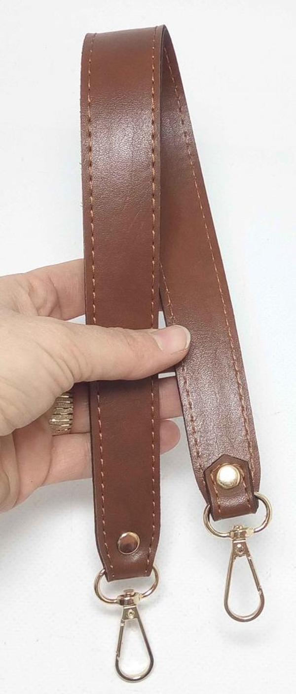 Çanta Aksesuar Taba Renk 42X2.5 Cm Kancalı Sap - Image 1