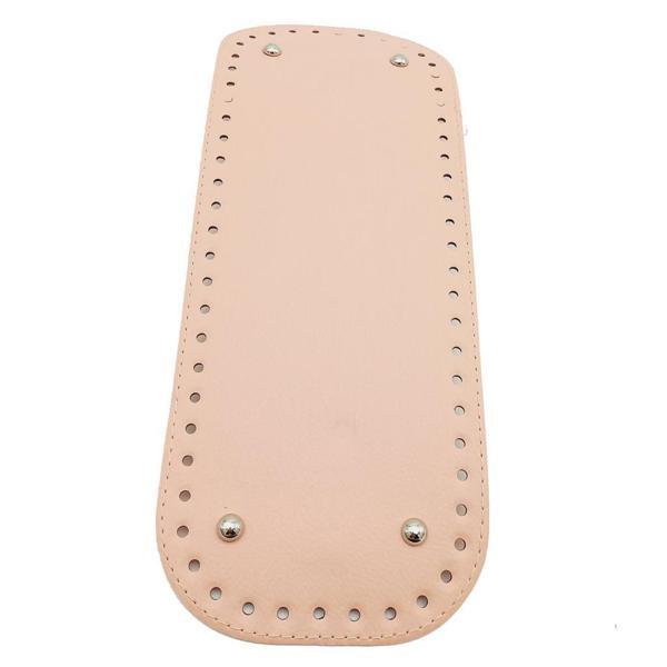 Çanta Aksesuar Suni Deri Pudra Renk 32X12 cm Dikdörtgen Çanta Tabanı - Image 1