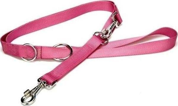 Doggie Classic Dokuma Köpek Gezdirme Tasması Medium Mor 2.5x120-190 Cm - Image 1
