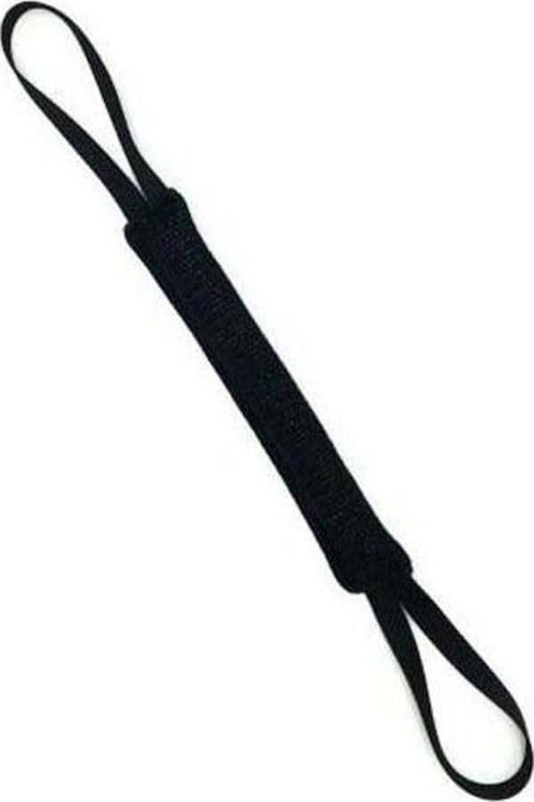 Doggie Pamuk Kumaş Köpek Isırma Yastığı Siyah 2x8-25 Cm - Image 1