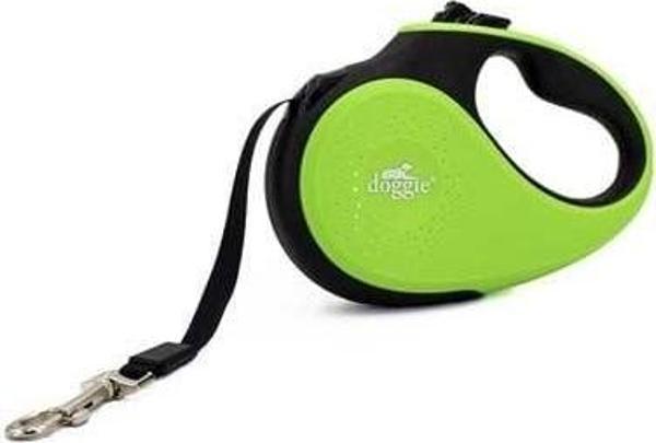 Doggie Soft Otomatik Köpek Uzatma Tasması Large Yeşil 50 Kg 5 Mt - Image 1