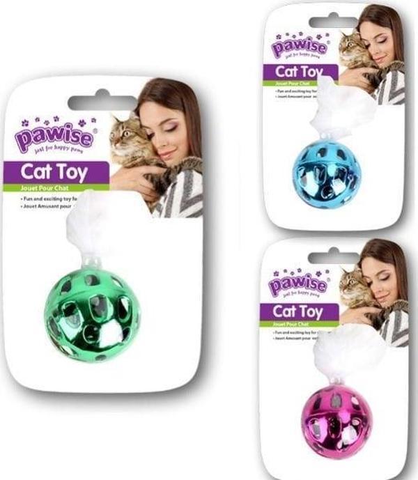 Pawise Metalik Top Kedi Oyuncağı - Image 1