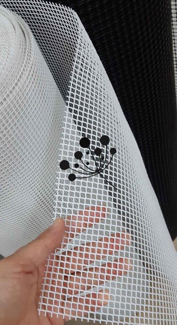 Çanta Aksesuar 100X50 Cm Beyaz Plastik Kanvas Küçük Delikli - Image 1