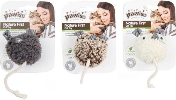 Pawise Simple Cat Peluş Sesli Fare Kedi Oyuncağı - Image 1