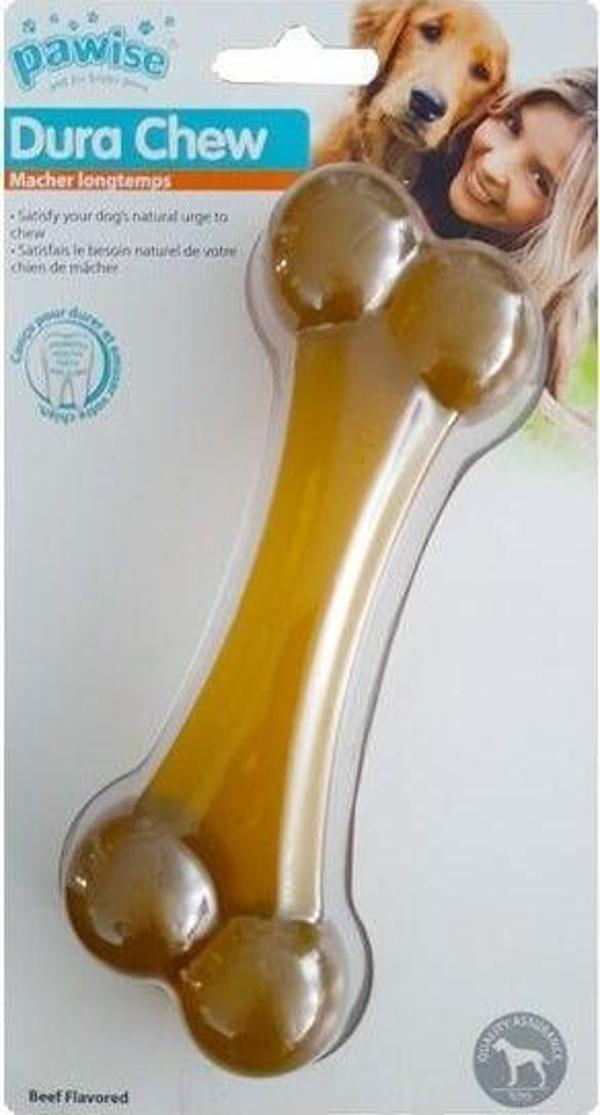 Pawise X Sharp Arched Kemik Dana Eti Aromalı Köpek Oyuncağı Large 6.7 Cm - Image 1