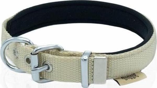 Doggie Comfort Dokuma Köpek Boyun Tasması Large Haki 2.5x42-50 Cm - Image 1