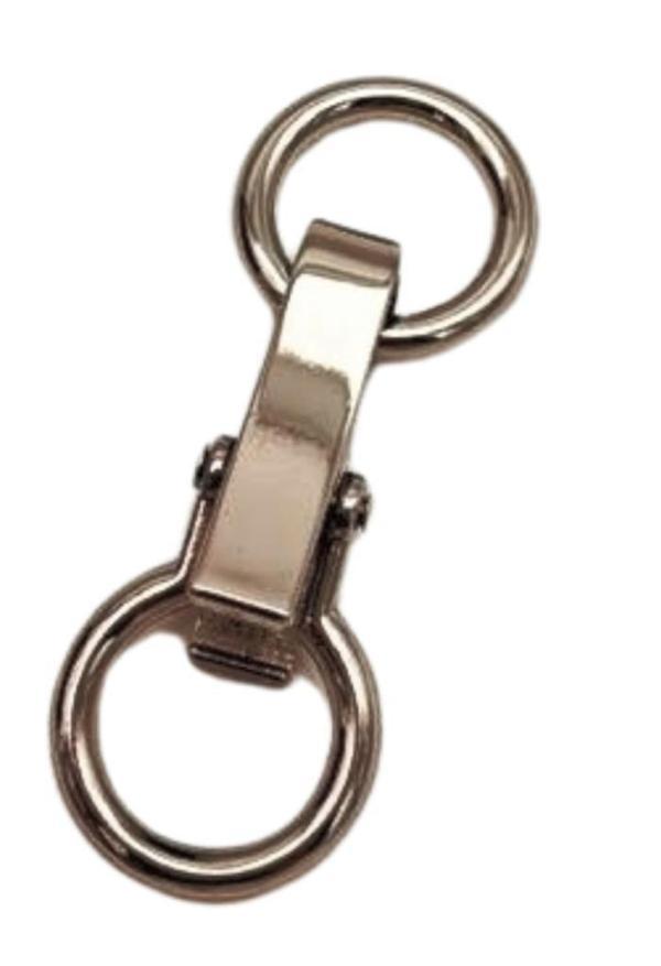 Çanta Aksesuar Gümüş Renk Kilitli Böce 1 Adet - Image 1