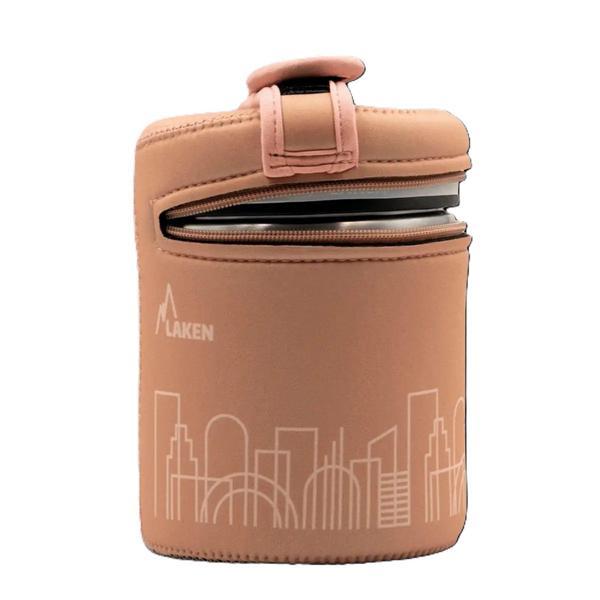 Laken 18/8 Çelik Yemek Termosu 1L + Neopren Kılıf - City - LKDLP10C - Image 1