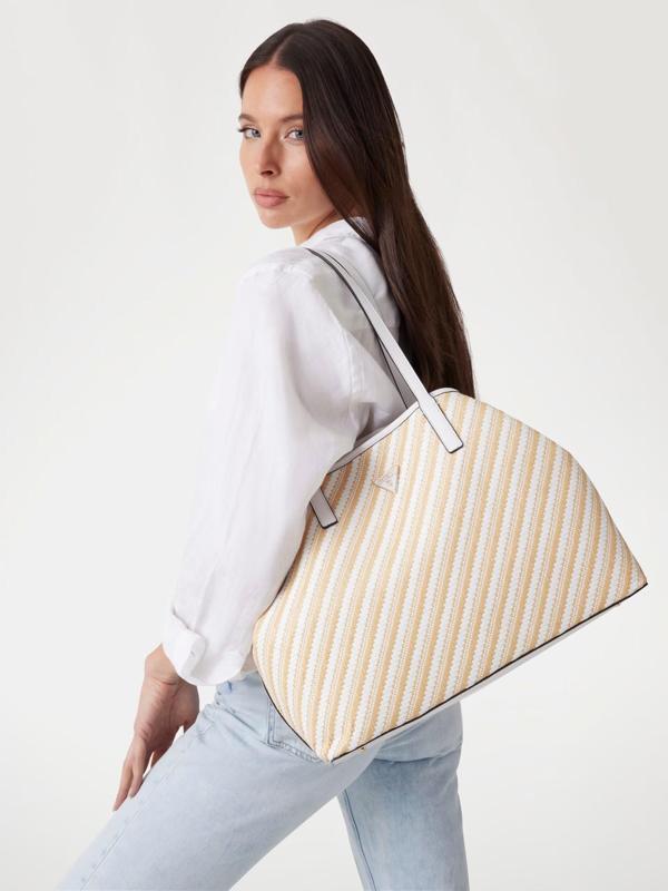 Guess Vikky Raffia Kadın Omuz Çantası HWWS9318290 - Image 1