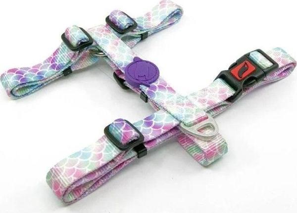 Tailpetz Bubbles Desenli Köpek Göğüs Tasması Small 24-38x32-51 Cm - Image 1