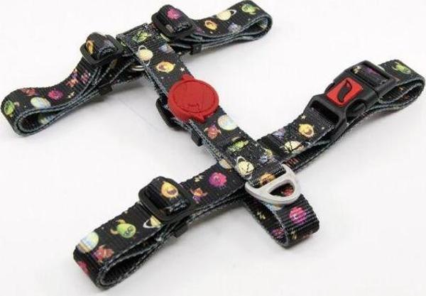 Tailpetz Space Desenli Köpek Göğüs Tasması Small 24-38x32-51 Cm - Image 1