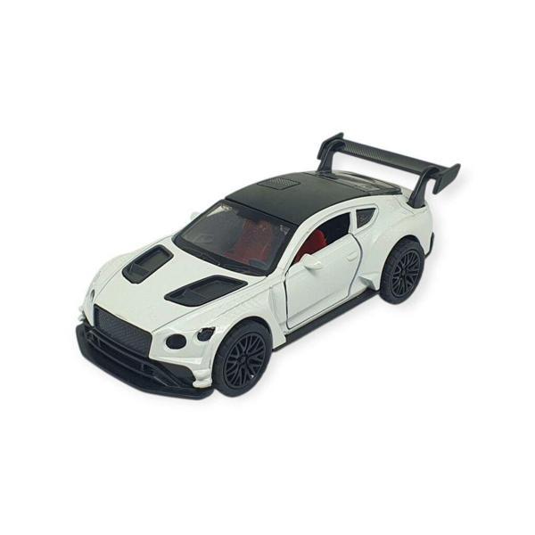 Çek Bırak Metal Arabalar 12 cm - 3671C - Beyaz - Image 1