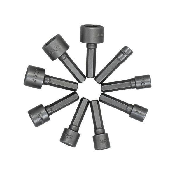 9 Parça Manyetik Somun Adaptörü - Image 1