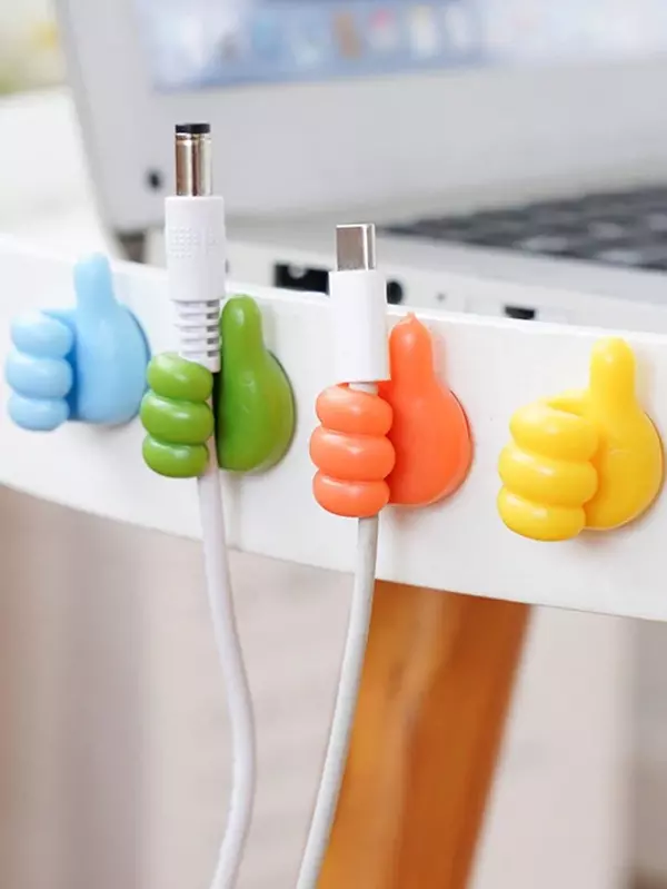 El Şeklinde Kablo Tutucu 30 Adet - Image 1