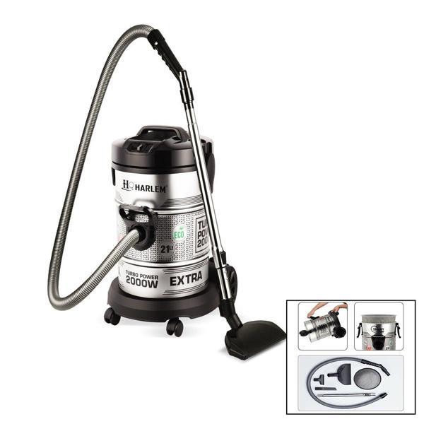 TORBASIZ - KURU VAKUMLU - METAL KASA ELEKTRİKLİ SÜPÜRGE 21LT - 2850W HSV-622DVC (5250) - Image 1