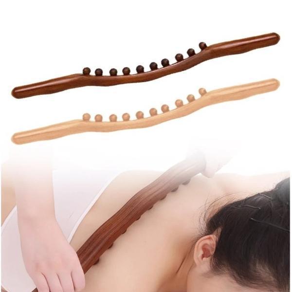60 cm Doğal Ahşap Masaj Sopası - Image 1
