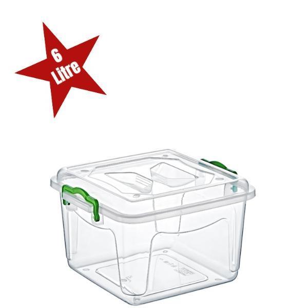 Şeffaf Saklama Kutusu 6 Litre  - Image 1