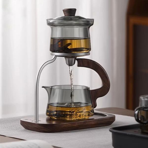 Otomatik Manyetik Borosilikat Demlik Seti  - Image 1