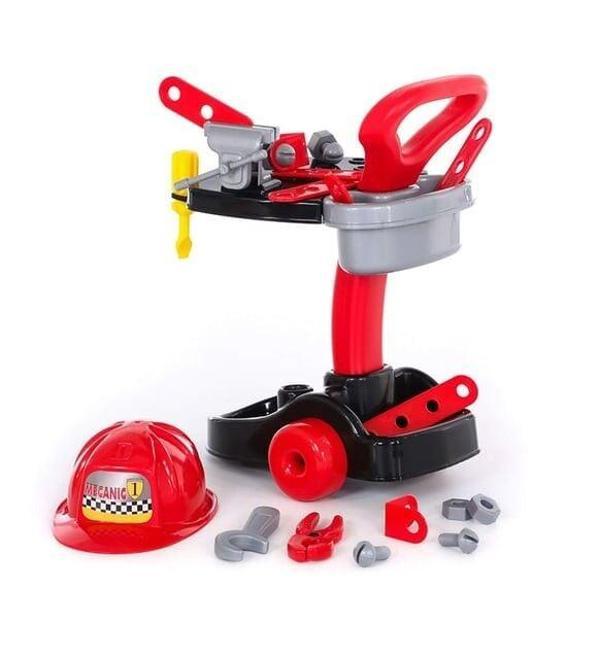 Meslek Setleri  - Mekanik-  Tekerlekli Tamir Seti  Tezgahı 51 cm - 27 parça - Image 1