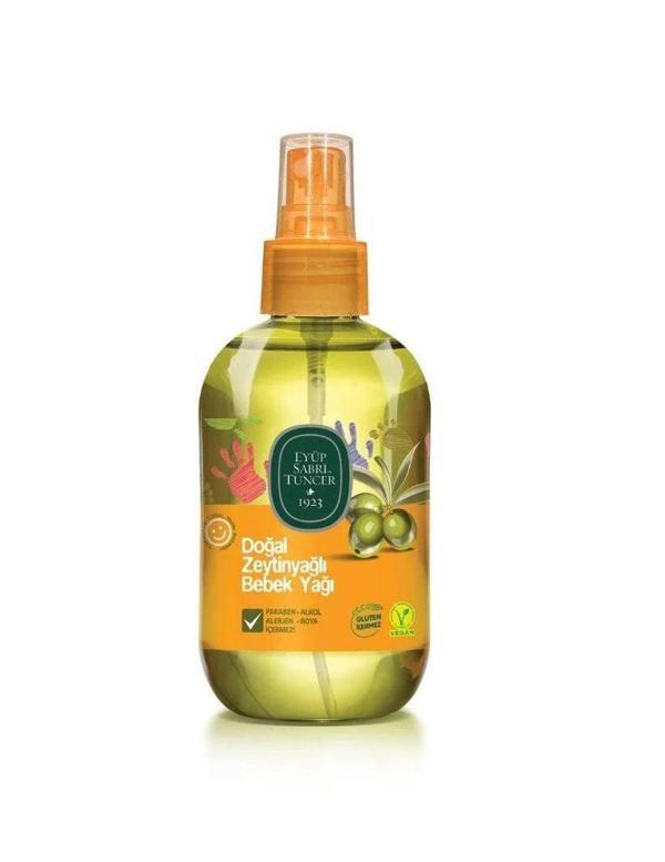 Eyüp Sabri Tuncer Doğal Zeytinyağlı Bebek Yağı 280 ml - Image 1
