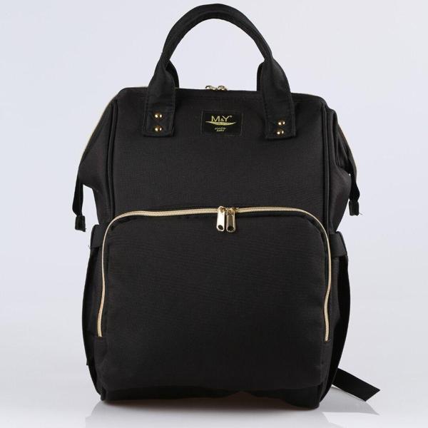 M&Y Go Anne Bebek Bakım Sırt Çantası 6610 Siyah - Image 1