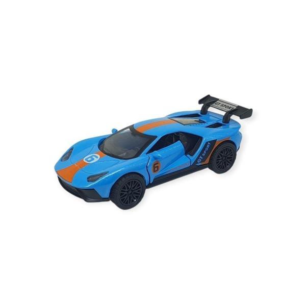 Çek Bırak Metal Arabalar 13 cm - Mavi - Image 1