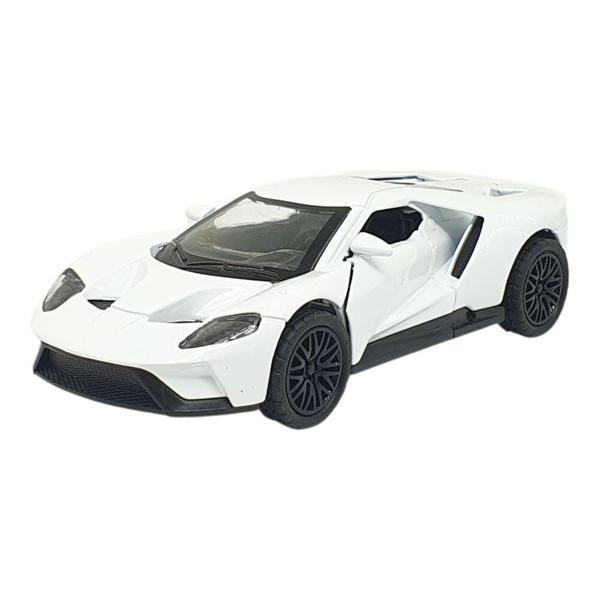 Çek Bırak Metal Arabalar 13 cm - SR2211- Beyaz - Image 1