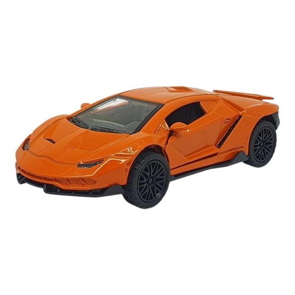 Çek Bırak Metal Arabalar 13 cm - SR2213- Turuncu - Image 1