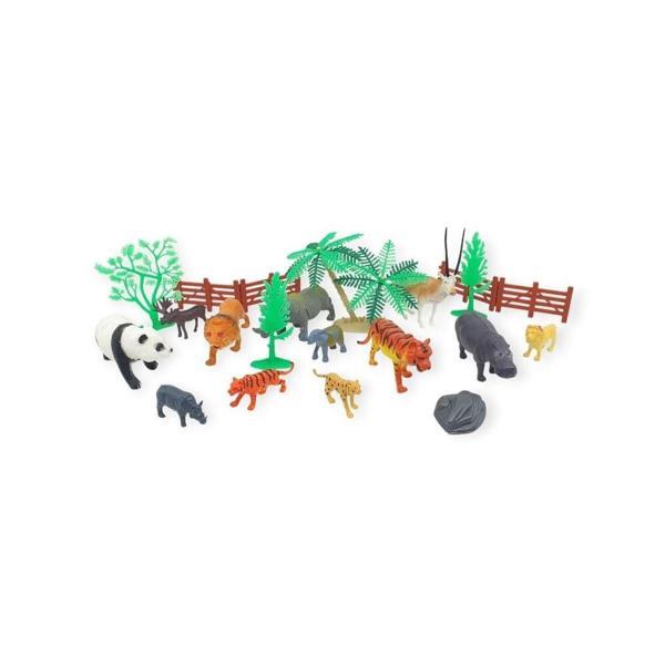 Hayvan Seti - 12 Parça Vahşi Hayvanlar Çiftlik Seti  - YS2789 - Image 1