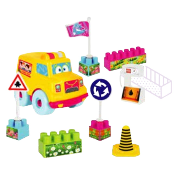 Lego Okul Otobüsü Seti 16 Parça - URT-10-3597 - Image 1