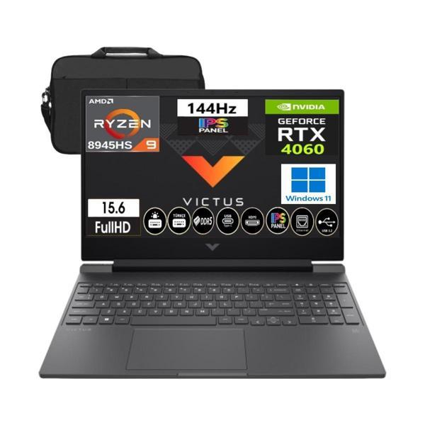 Victus 15-FB3000NT Amd Ryzen 9 8945HS 40GB 2tb SSD RTX4060 (8gb) 144Hz 15.6” WINDOWS11 Taşınabilir Bilgisayar B82W7EA &c - Image 1