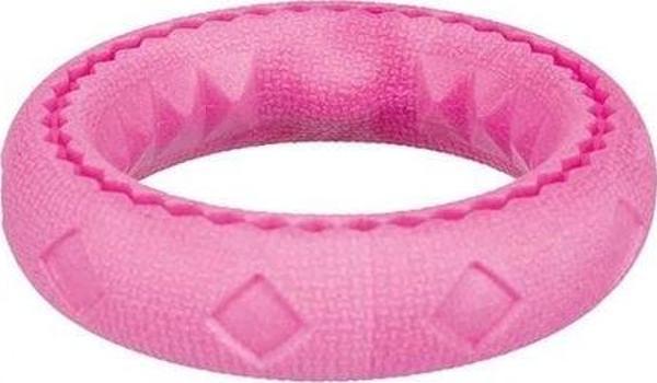 Trixie Termoplastik Yüzen Halka Köpek Oyuncak Pembe 11 Cm - Image 1