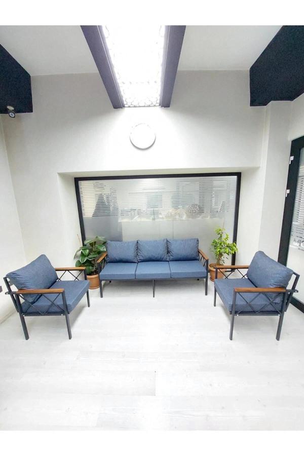 Safir Balkon-bahçe-kafe Çay Seti Koltuk Oturma Takımı-oturma Grubu - Image 1