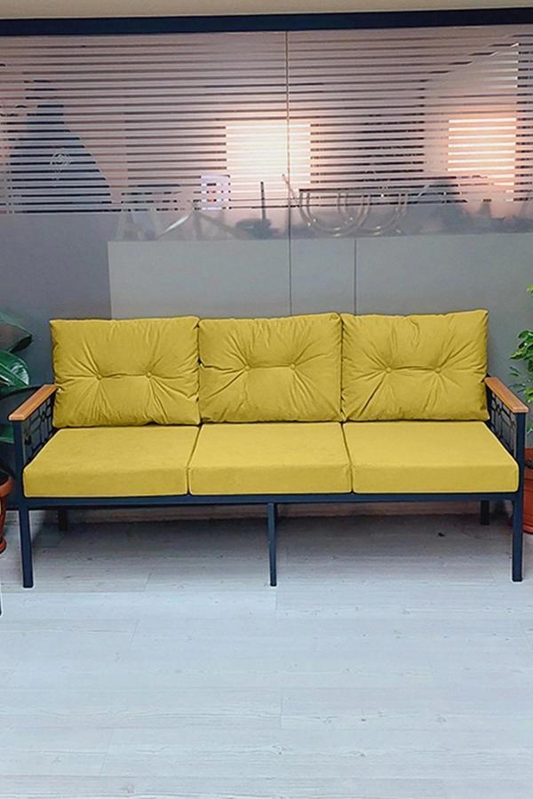 İnci 3'lü Lazer Bahçe,balkon,teras,cafe,çay Seti,oturma Grubu,lazer Koltuk Takımı 3lütekliler - Image 1