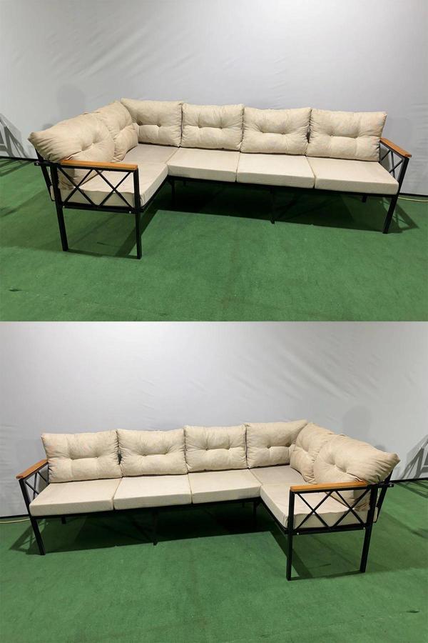 Köşe Koltuk Takımı , 3 2 Balkon-bahçe-kafe-çay Seti-mutfak Köşe Takımı-oturma Grubu-ofis Koltuğu - Image 1