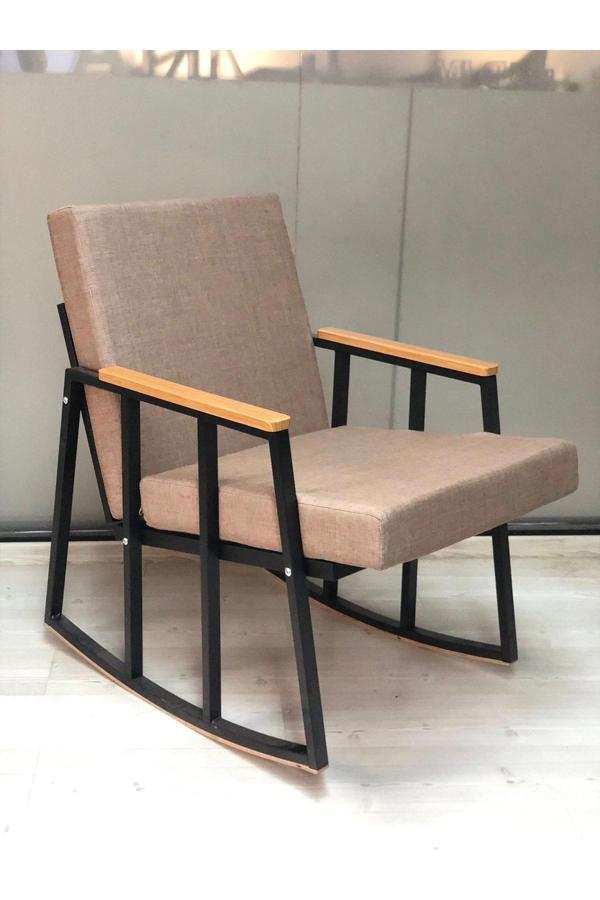 Adınshops Sallanır Koltu Tv Koltuğu Kafe-balkon-mutfak-berjer-ofis-salon Tekli Koltuk - Image 1