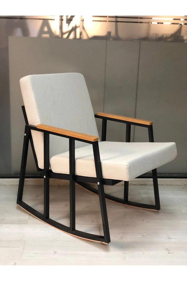 Adınshops Sallanır Koltu Tv Koltuğu Kafe-balkon-mutfak-berjer-ofis-salon Tekli Koltuk - Image 1