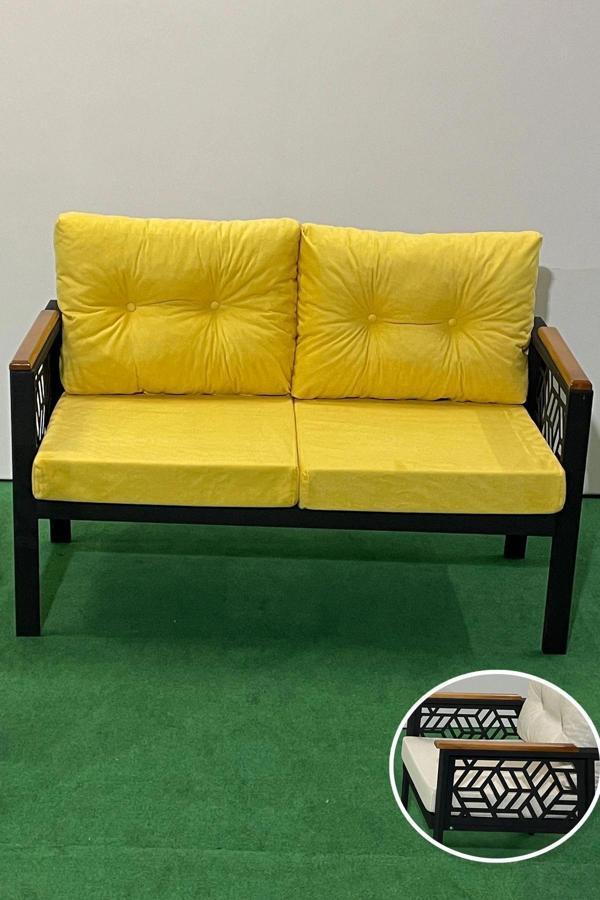 MELİSA Balkon-bahçe-kafe Çay Seti Koltuk Oturma Takımı-oturma Grubu,ofis Koltuğu 2'li - Image 1