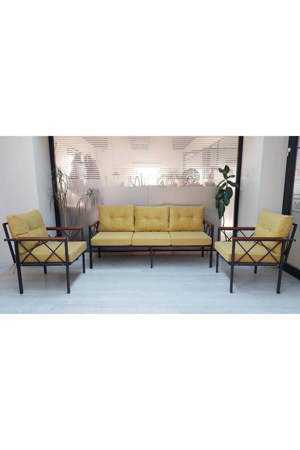 Safir 3 1 1 Bahçe,balkon,teras,cafe,çay Seti,oturma Grubu,koltuk Takımı,ofis Koltuk - Image 1