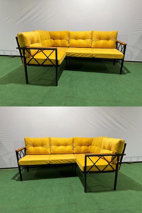 Köşe Koltuk Takımı ,2 2, Balkon-bahçe-kafe-çay Seti-koltuk Takımı-oturma Grubu(YÖN DEĞİŞTİRİLEBİLİR) - Image 1