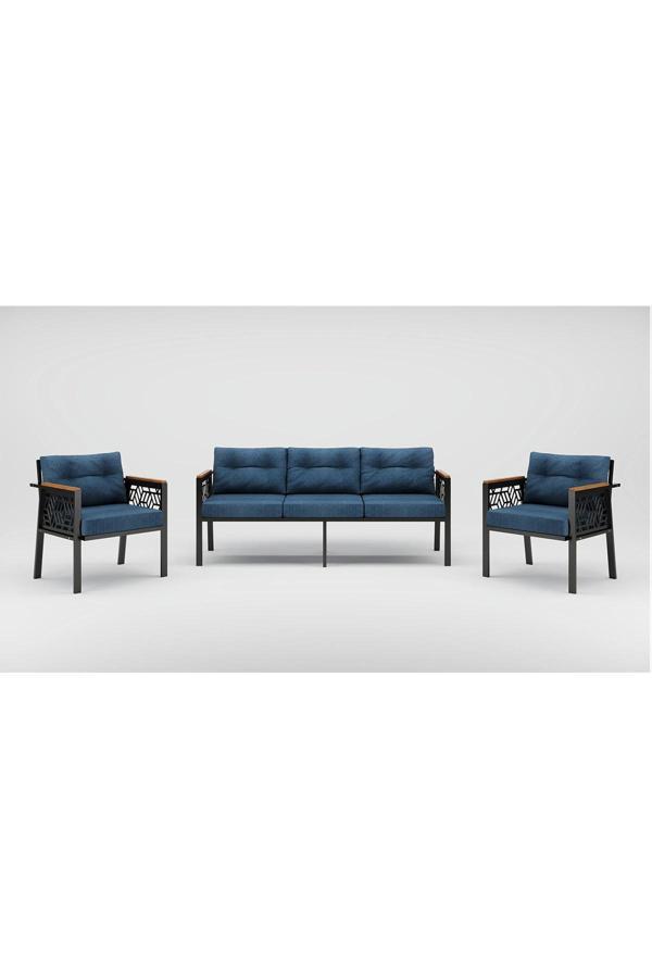 3+1+1 MELİSA Balkon-bahçe-kafe Çay Seti Koltuk Oturma Takımı-oturma Grubu,ofis Koltuğu - Image 1